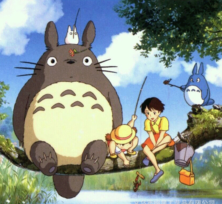 DIY 5D Diamond Painting by Number Kit,Totoro Crystal Rhinestone Embroidery Cross Stitch Arts Craft Canvas Wall Decor (30cm X30cm)