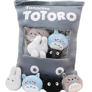 Totoro Cute Plush Pillow Throw Pillow Removable Stuffed Animal Toys