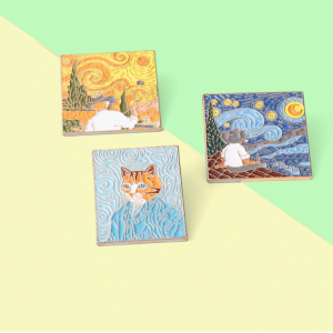Art Paint Collection Enamel Pin -1