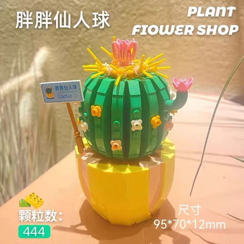 Flower Diary - Nano Blocks Mini Bricks Flower Bouquet Building Sets, Artificial Flowers Kit - Image 4