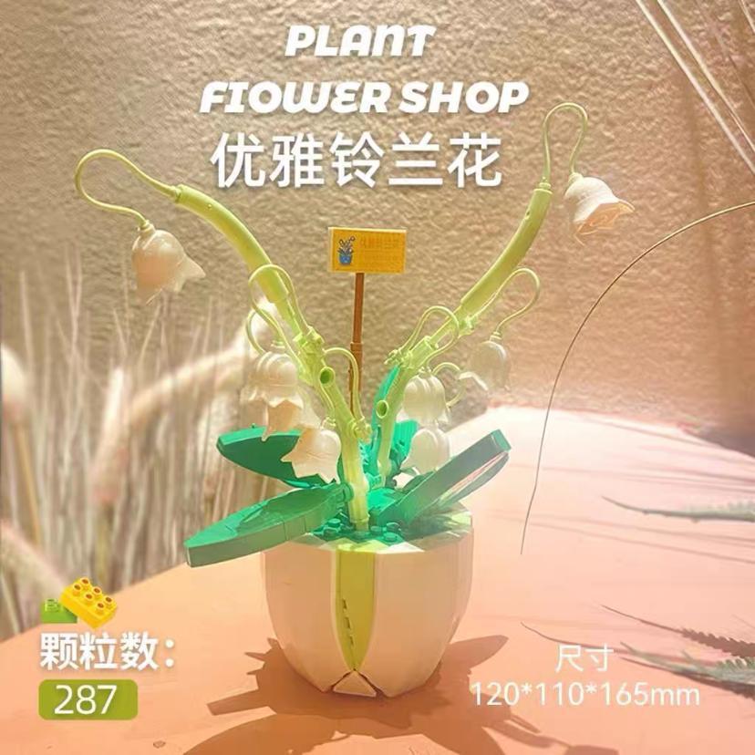 Flower Diary - Nano Blocks Mini Bricks Flower Bouquet Building Sets, Artificial Flowers Kit - Image 9