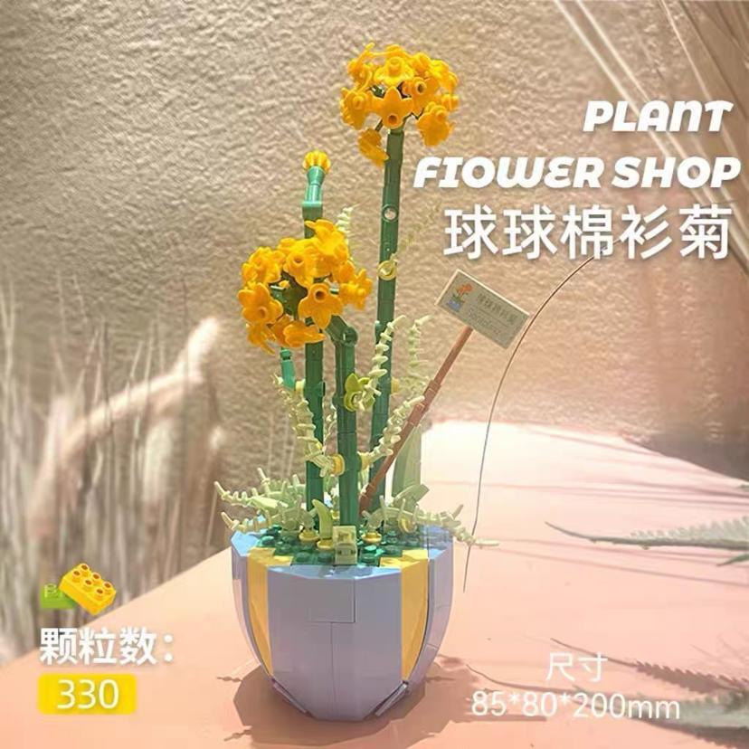 Flower Diary - Nano Blocks Mini Bricks Flower Bouquet Building Sets, Artificial Flowers Kit - Image 10