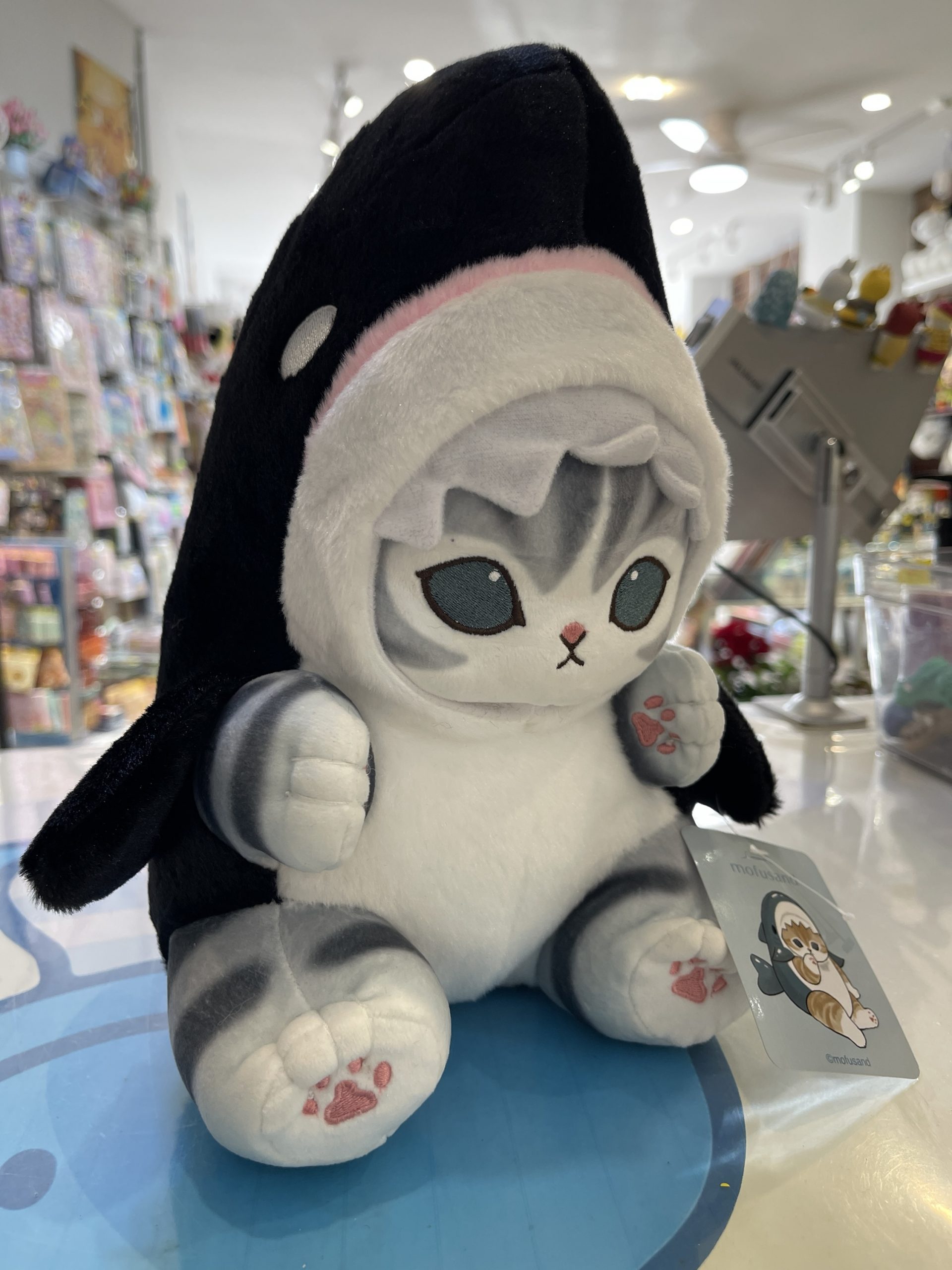 π¦π± Mofusand Shark Cat Plush β Super Cute & Huggable! π±π¦ - Image 2