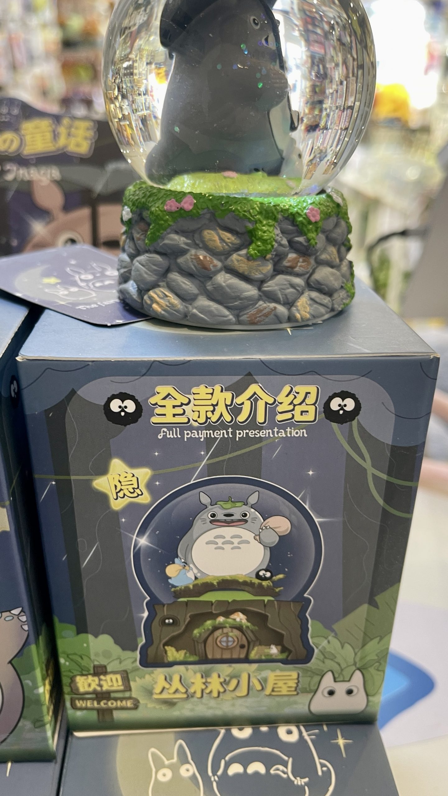 ✨ Glow & Surprise: Totoro Light-Up Snow Globe Blind Box - Image 6