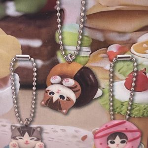 Mofusand Donut Cat Keychain