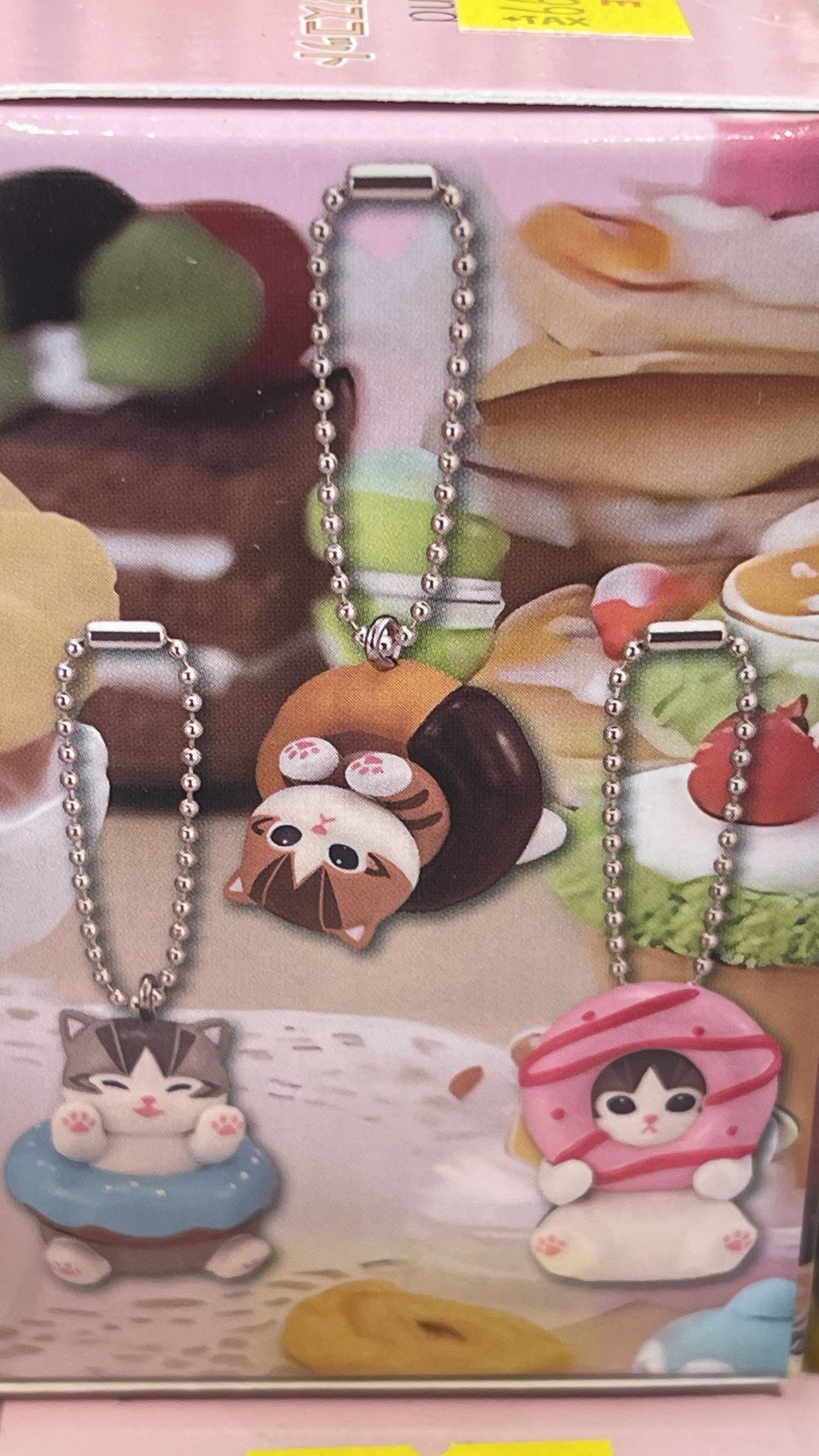Mofusand Donut Cat Keychain - Image 2